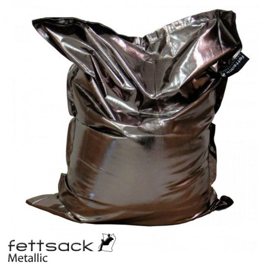 Replacement cover fat bag metallic - platinum