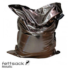 Replacement cover fat bag metallic - platinum